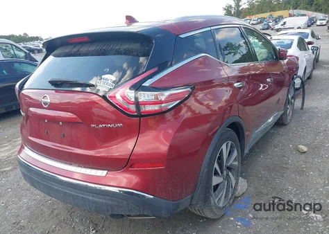 2018 Nissan Murano Platinum from USA, damaged, VIN 5N1AZ2MG9JN188093